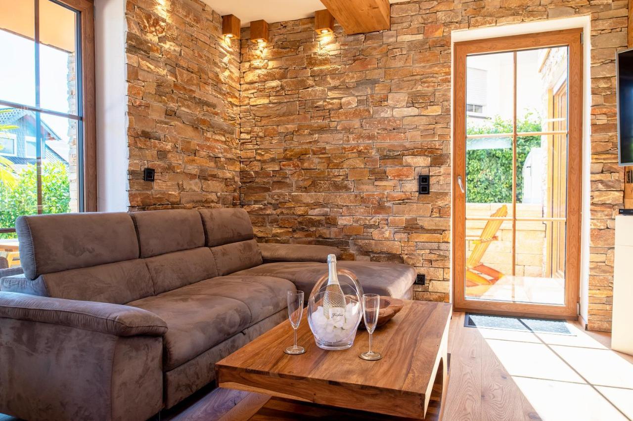 Luxus Ferienwohnung Chalet Seenaehe Schalkenmehren Exteriör bild